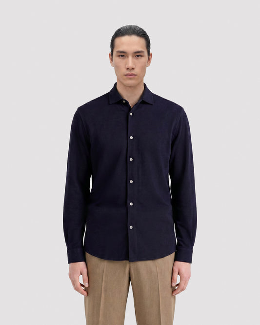 Camicia manica lunga Blu navy | Filippo De Laurentiis Camicia manica lunga Blu navy | Filippo De Laurentiis
