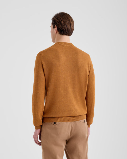 Crewneck RUST | Filippo De Laurentiis Crewneck RUST | Filippo De Laurentiis