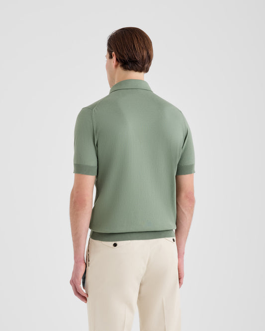 Maglia a polo Salvia | Filippo De Laurentiis Maglia a polo Salvia | Filippo De Laurentiis