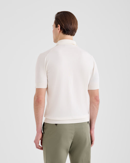 Polo skipper Latte | Filippo De Laurentiis Polo skipper Latte | Filippo De Laurentiis