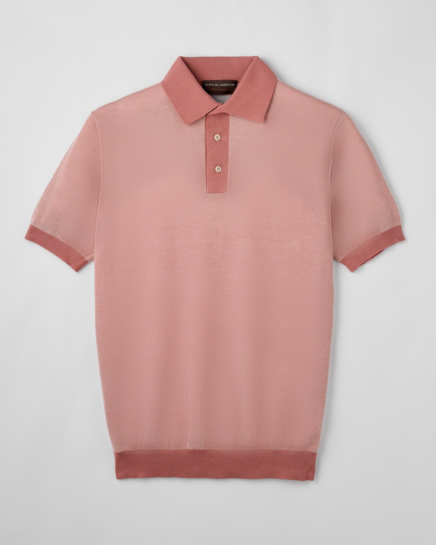 Short sleeve polo sweater |409339|