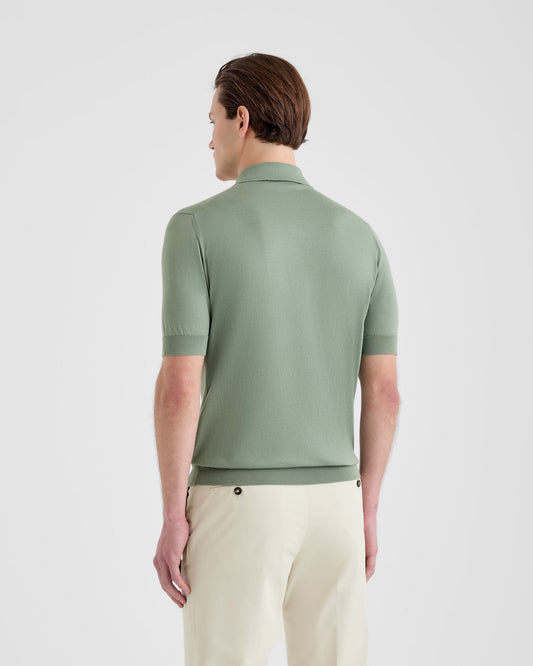 Maglia a polo Salvia | Filippo De Laurentiis Maglia a polo Salvia | Filippo De Laurentiis