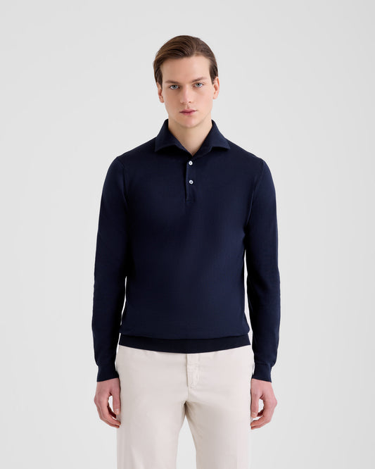 Maglia a polo Navy | Filippo De Laurentiis Maglia a polo Navy | Filippo De Laurentiis