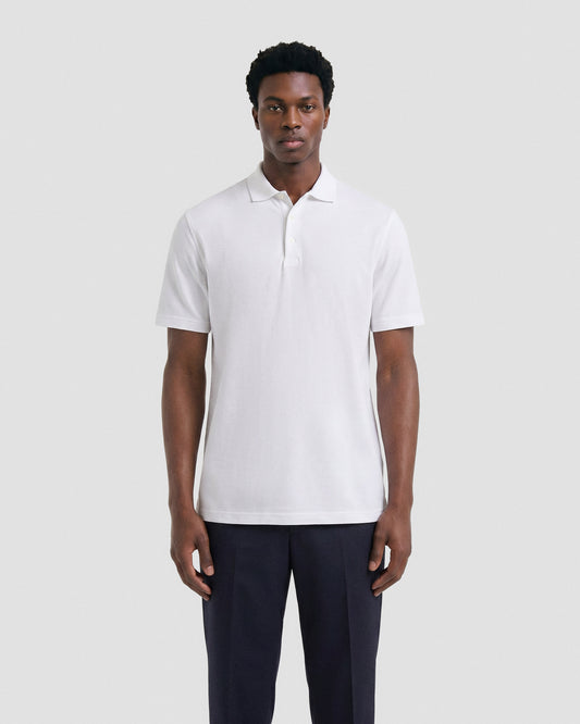 Polo manica corta Bianco ottico | Filippo De Laurentiis Polo manica corta Bianco ottico | Filippo De Laurentiis