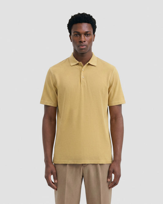 Polo manica corta Cammello chiaro | Filippo De Laurentiis Polo manica corta Cammello chiaro | Filippo De Laurentiis