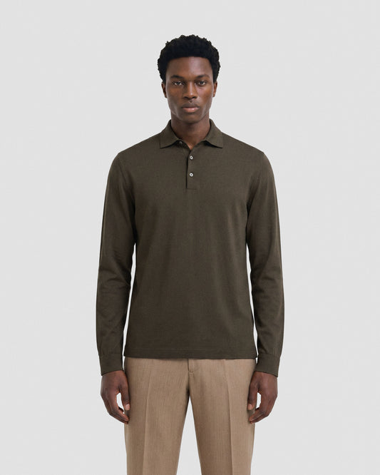 Polo manica lunga Militare | Filippo De Laurentiis Polo manica lunga Militare | Filippo De Laurentiis