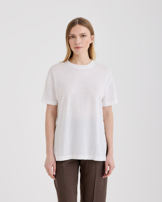 T-shirt Bianco ottico | Filippo De Laurentiis T-shirt Bianco ottico | Filippo De Laurentiis