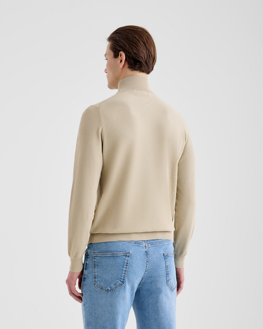 Buttoned cardigan SAND | Filippo De Laurentiis