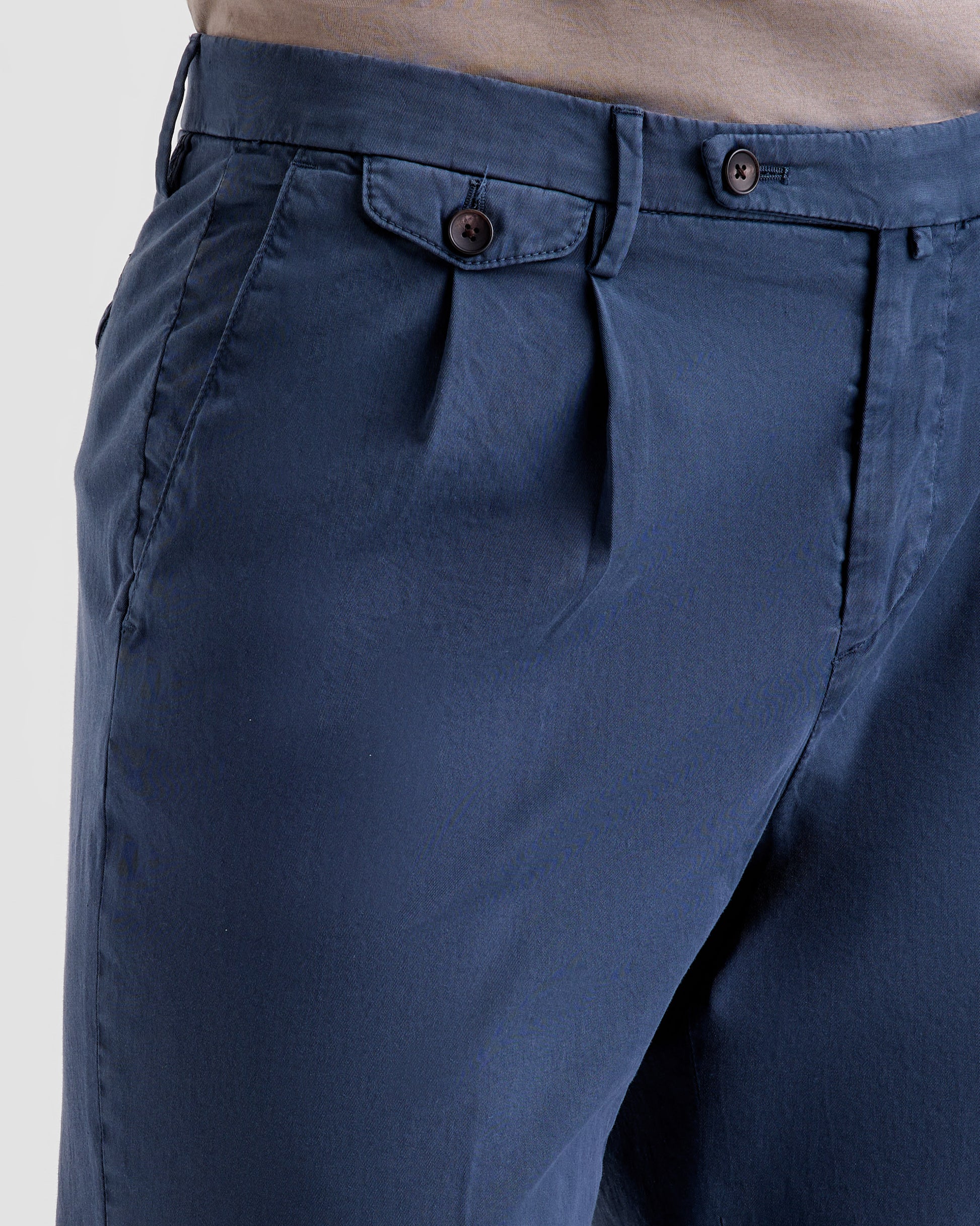 Pantalone con pinces Indaco | Filippo De Laurentiis