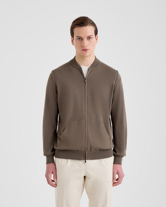 Bomber zip OIL | Filippo De Laurentiis