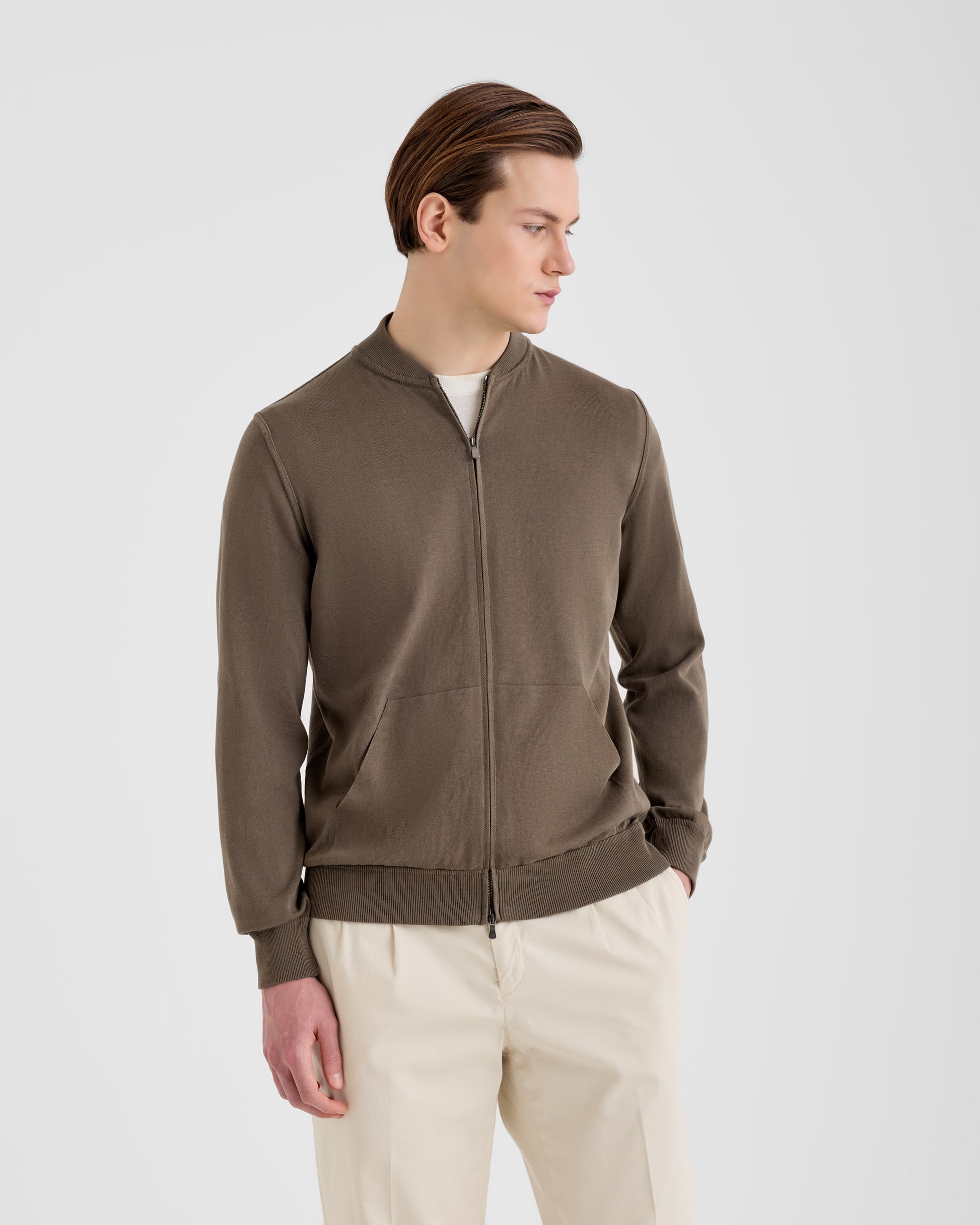 Bomber zip OIL | Filippo De Laurentiis