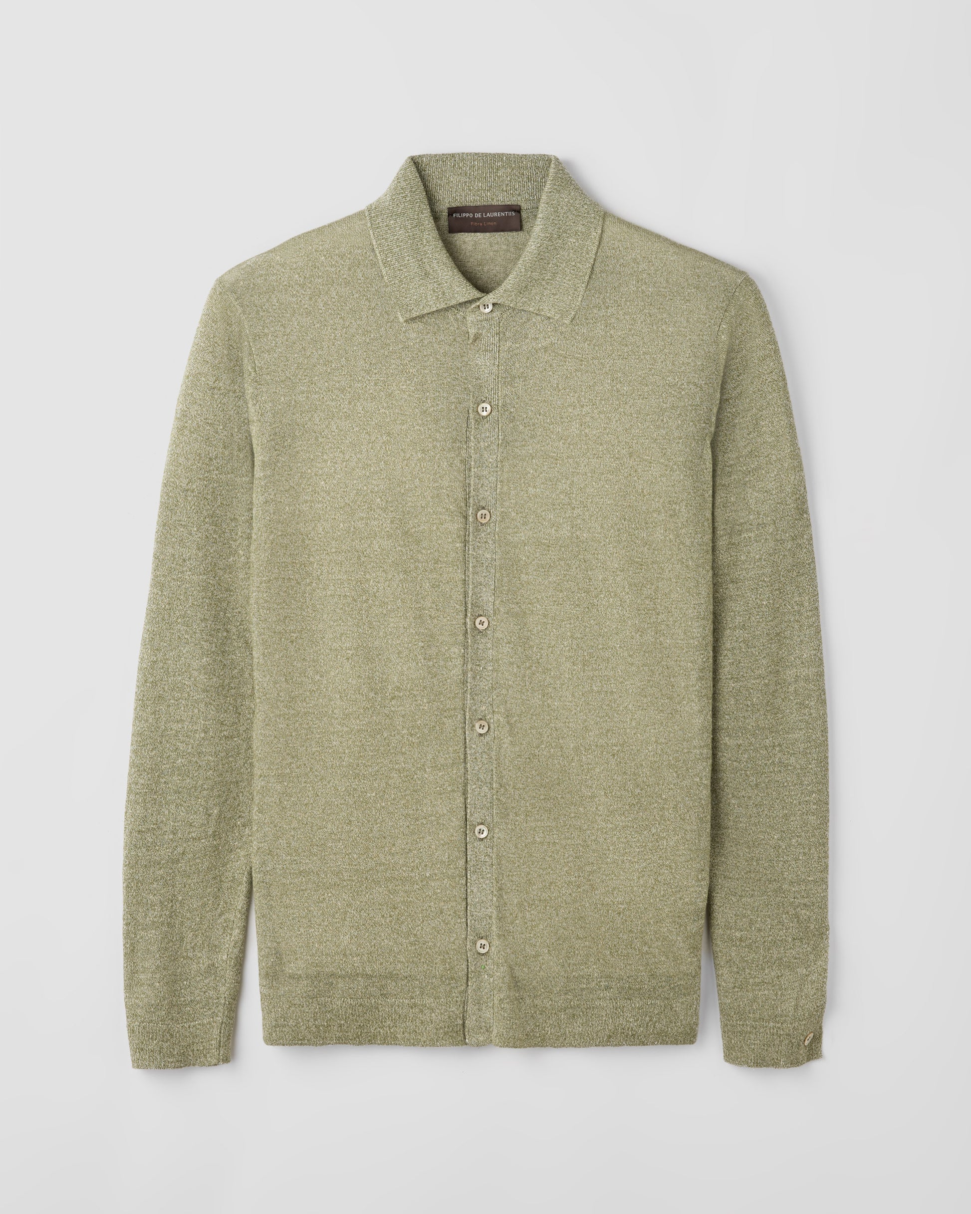 Camicia Oliva | Filippo De Laurentiis