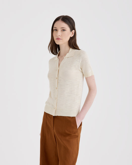 Camicia Latte | Filippo De Laurentiis