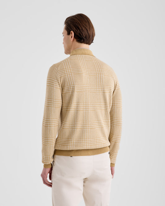 Camicia Beige - Lana | Filippo De Laurentiis