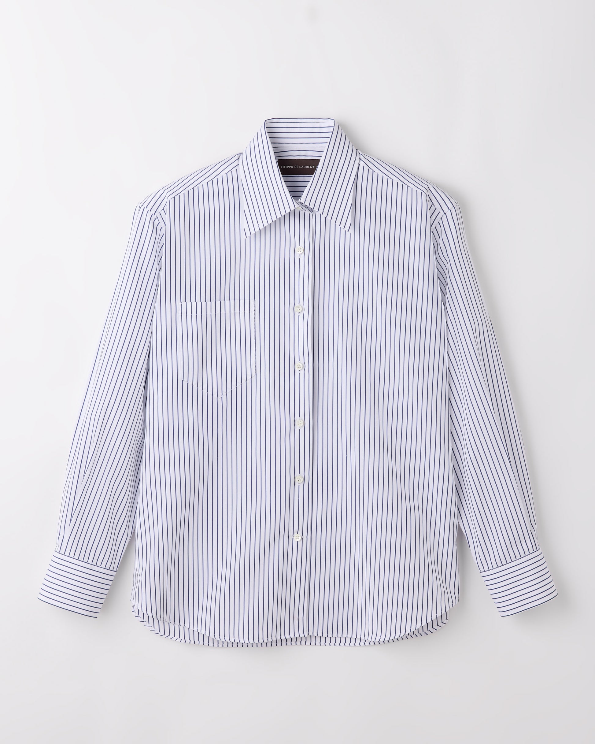 Camicia Bianco blu | Filippo De Laurentiis