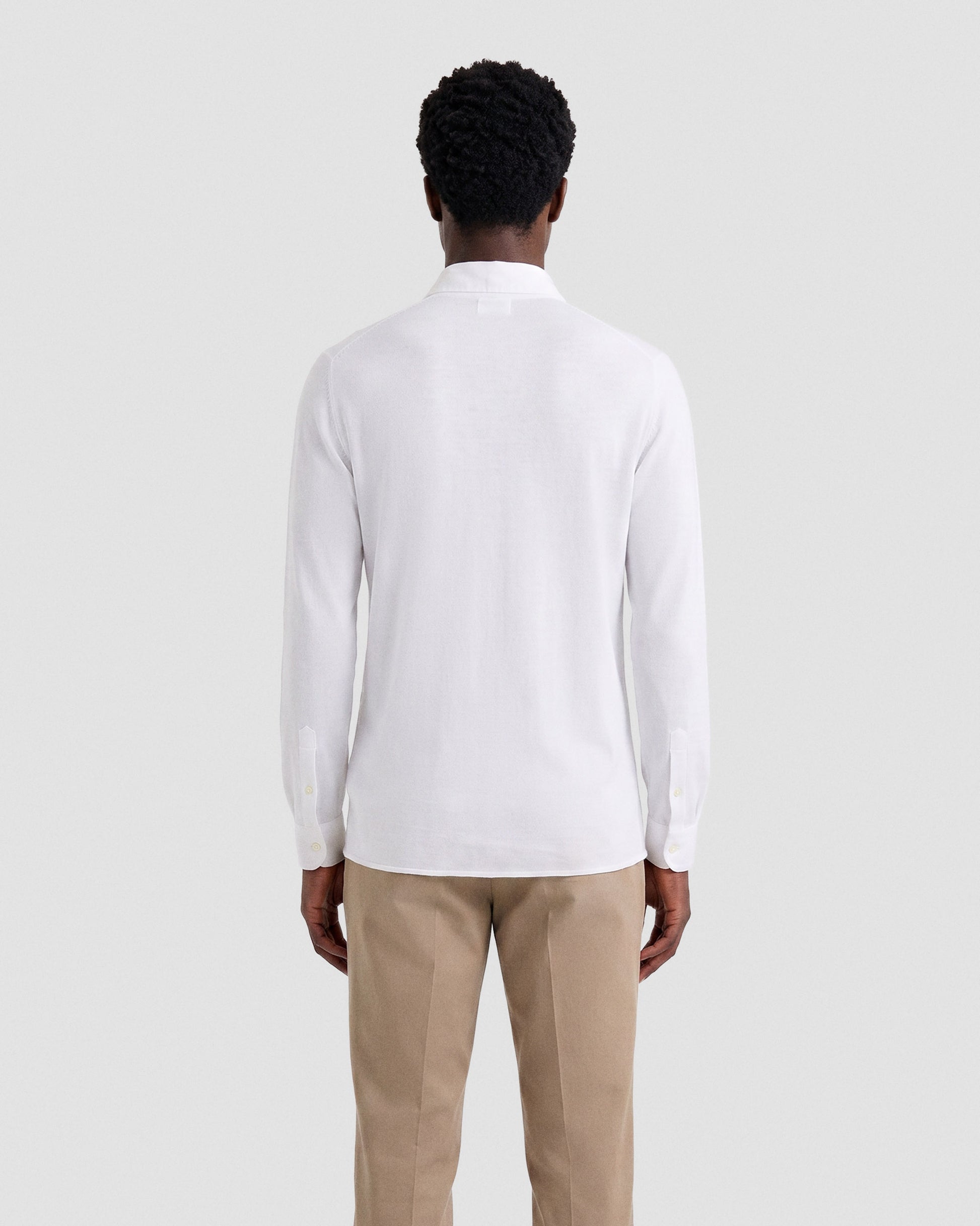 Camicia manica lunga Bianco ottico | Filippo De Laurentiis