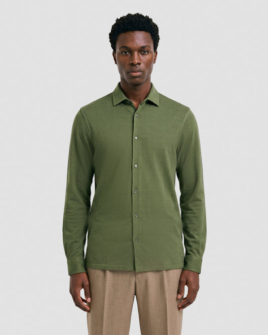 Camicia manica lunga militare | Filippo De Laurentiis