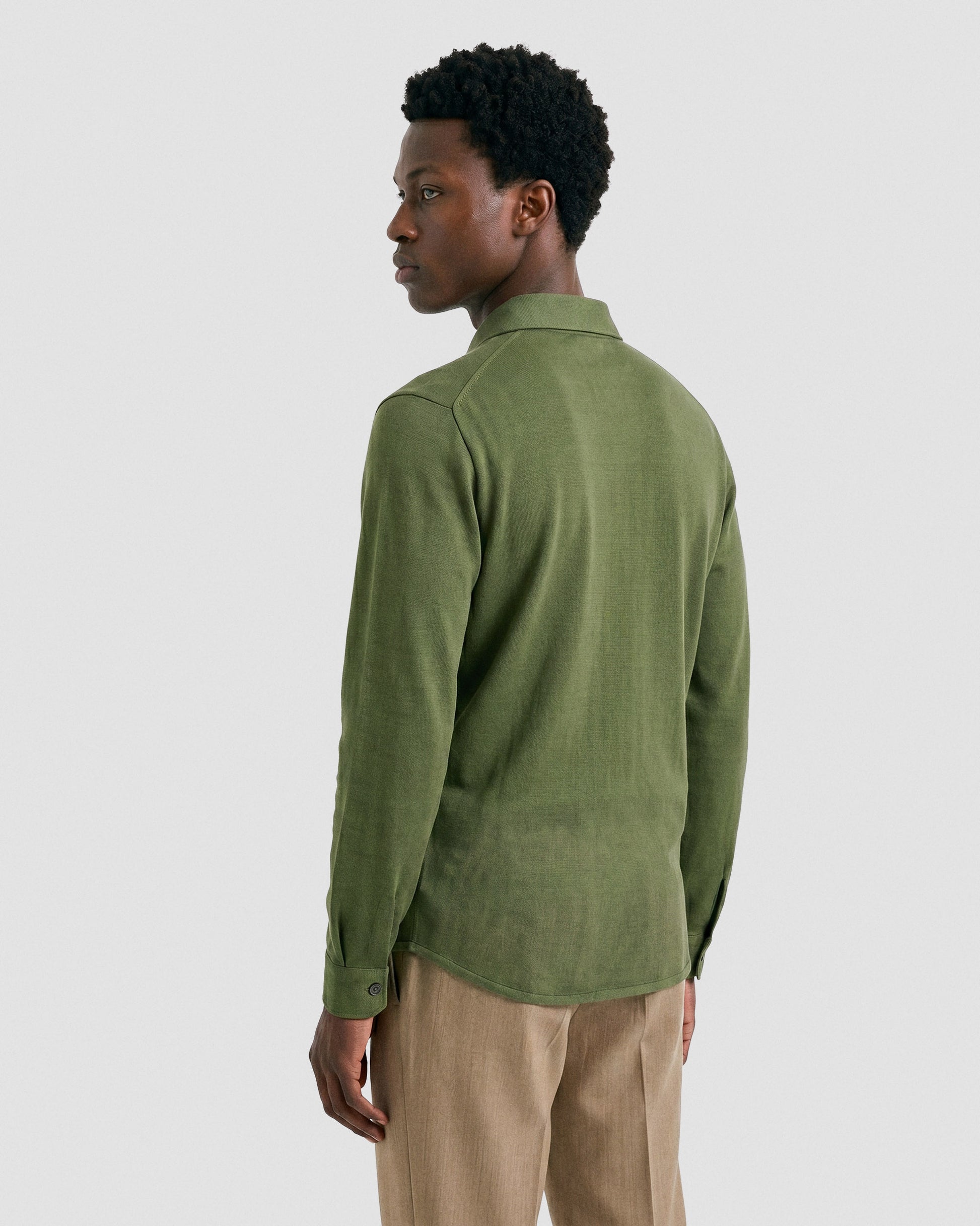 Camicia manica lunga militare | Filippo De Laurentiis