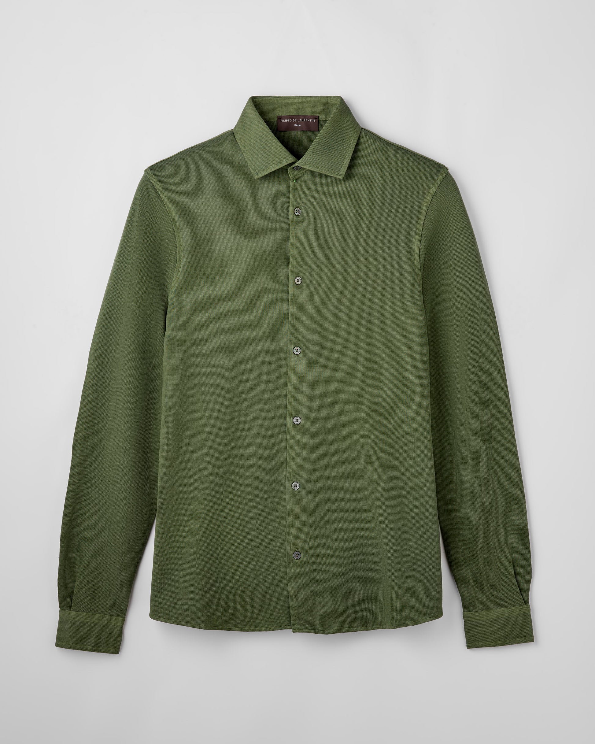 Camicia manica lunga militare | Filippo De Laurentiis