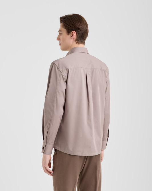 Giacca-camicia over Tortora | Filippo De Laurentiis