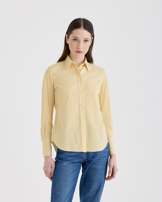 Camicia Bianco giallo | Filippo De Laurentiis