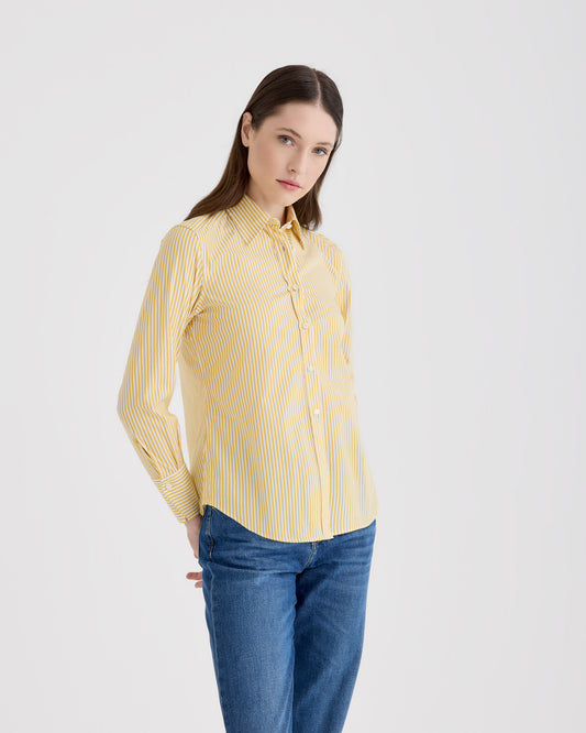 Camicia Bianco giallo | Filippo De Laurentiis