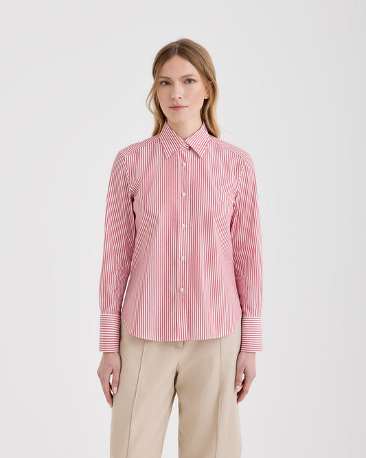Camicia Bianco rosso | Filippo De Laurentiis