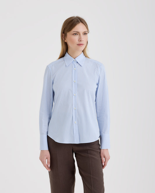 Camicia Bianco celeste | Filippo De Laurentiis