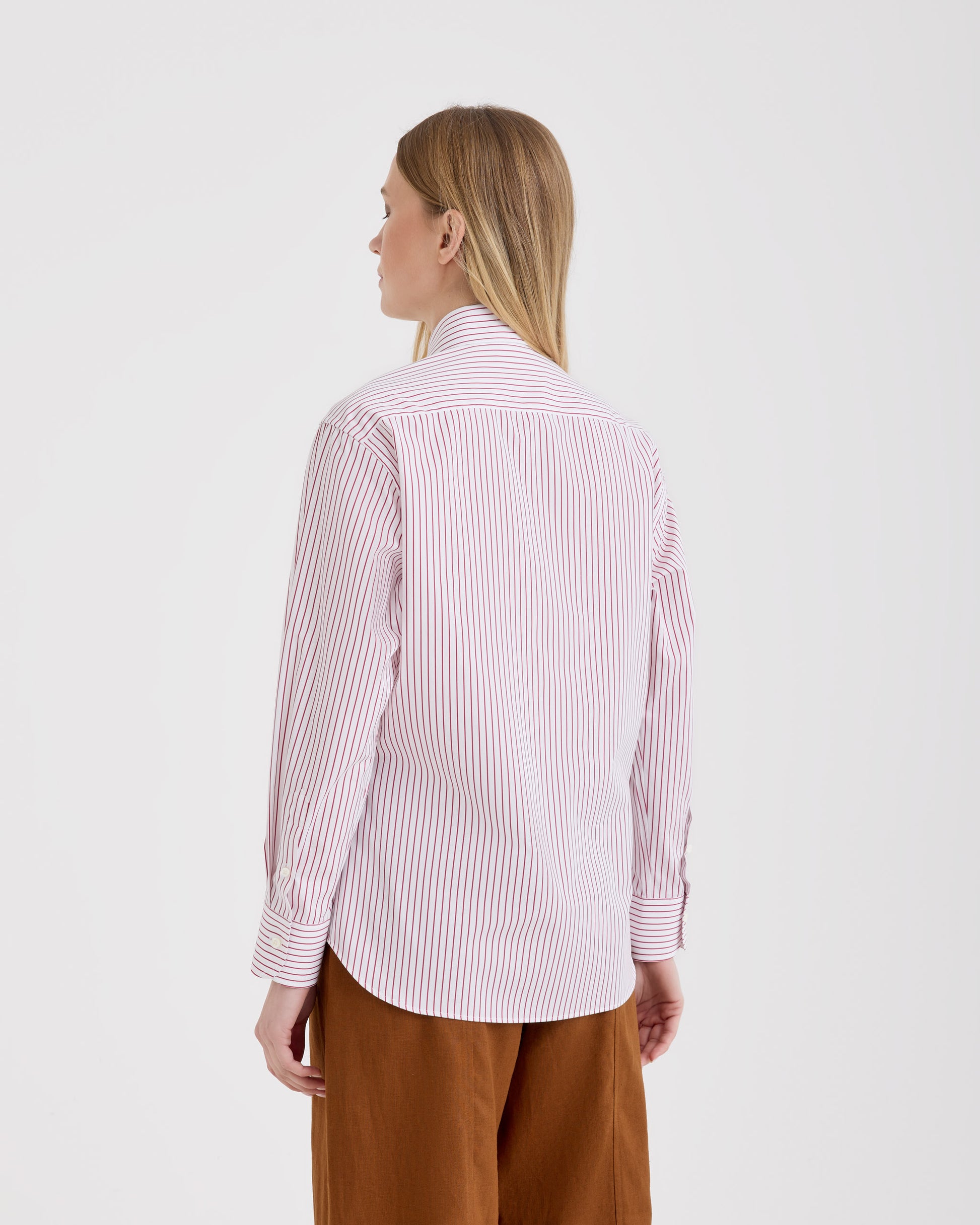 Camicia Bianco bordeaux | Filippo De Laurentiis