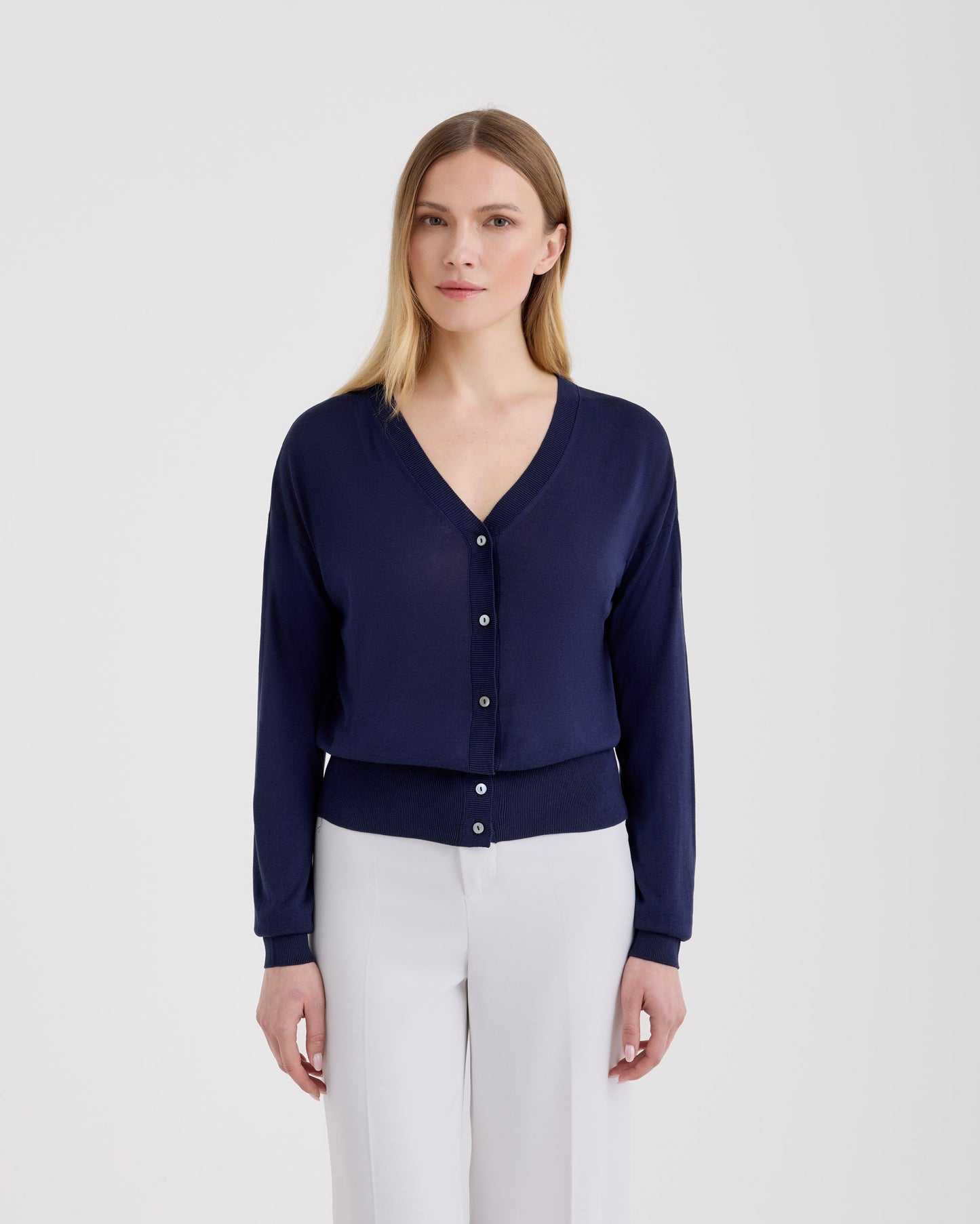 Cardigan con bottoni |242059|