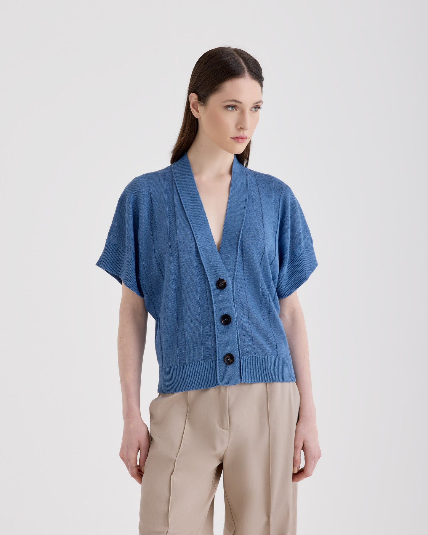 Buttoned cardigan |242063|