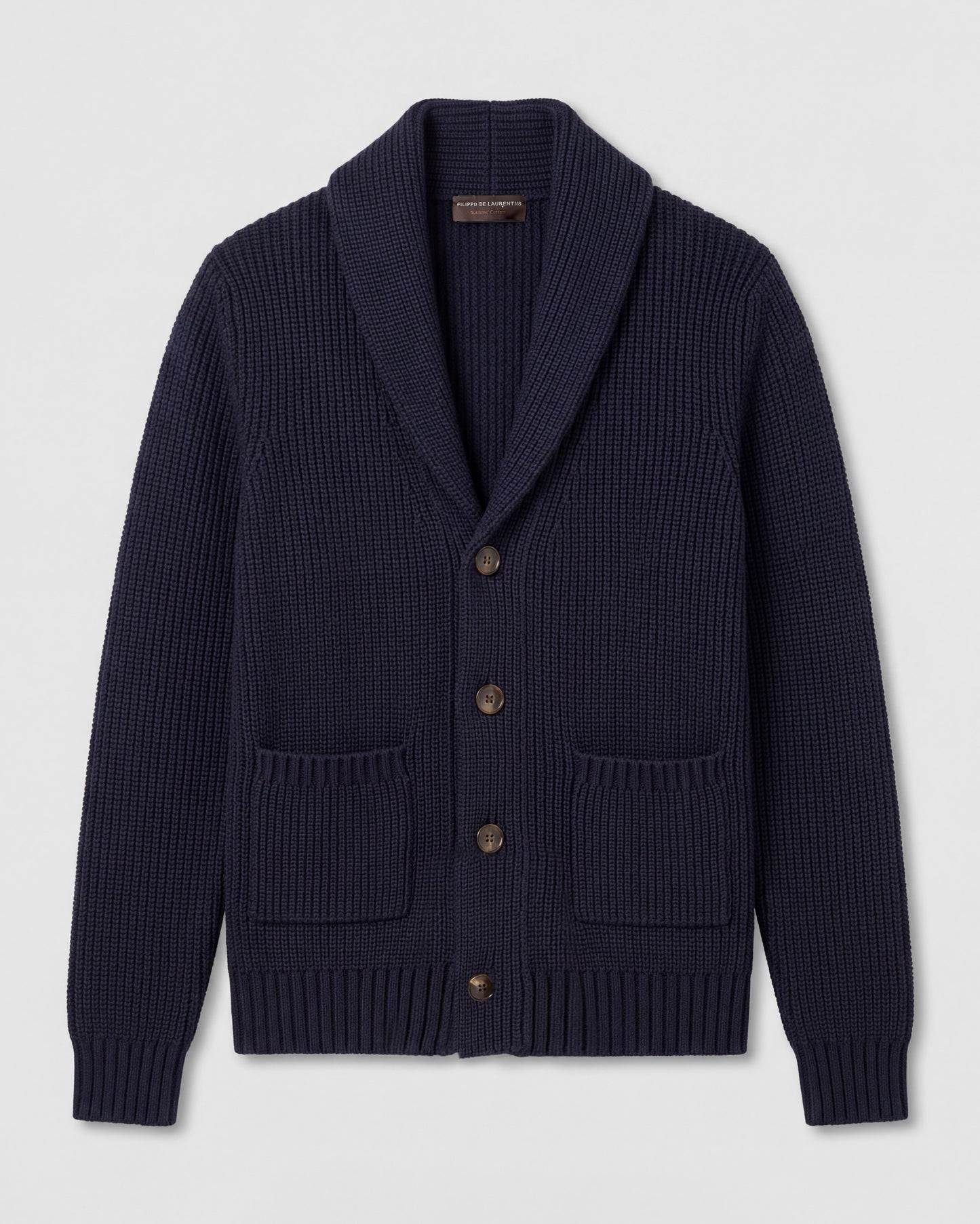 Cardigan sciallato