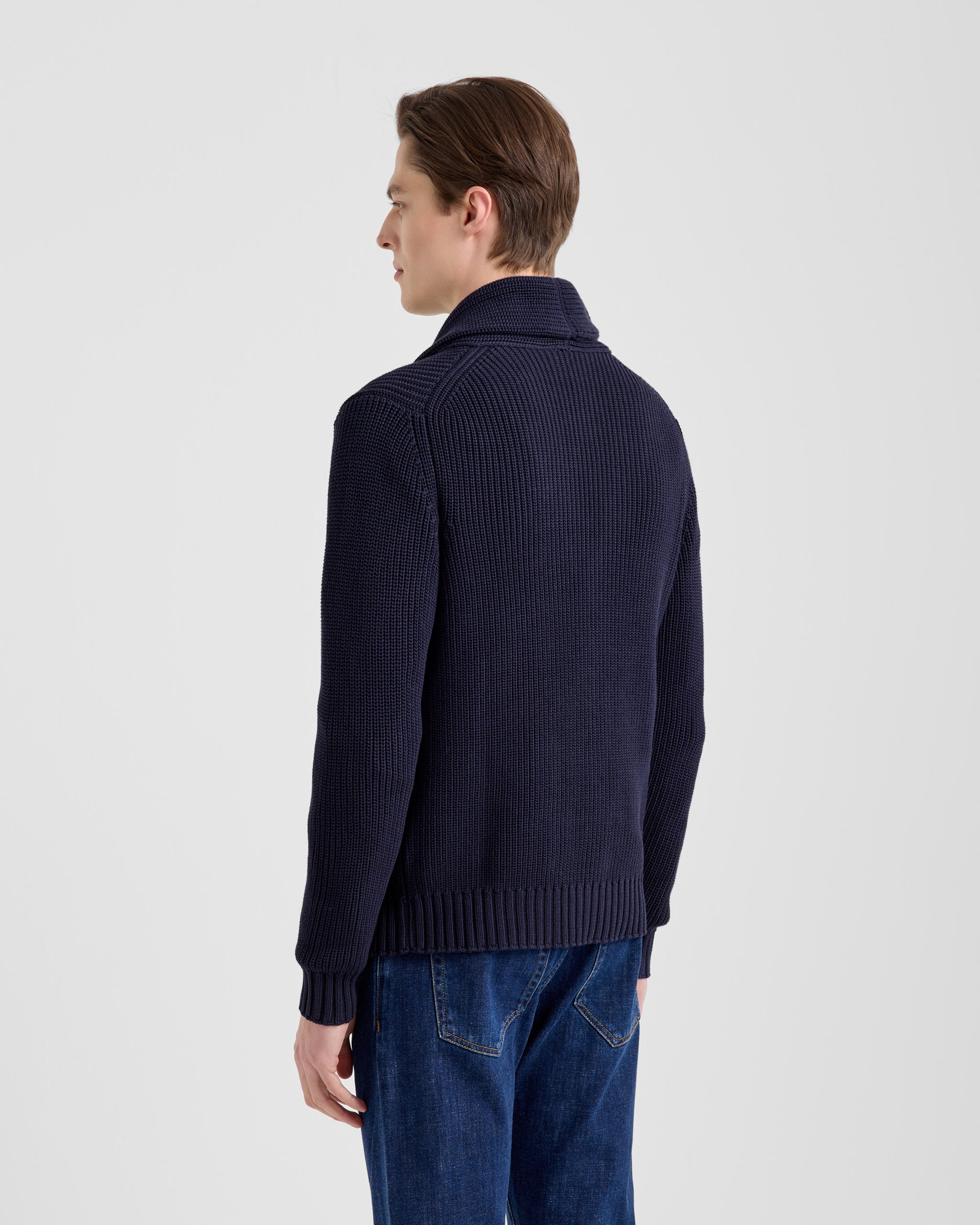 Cardigan sciallato