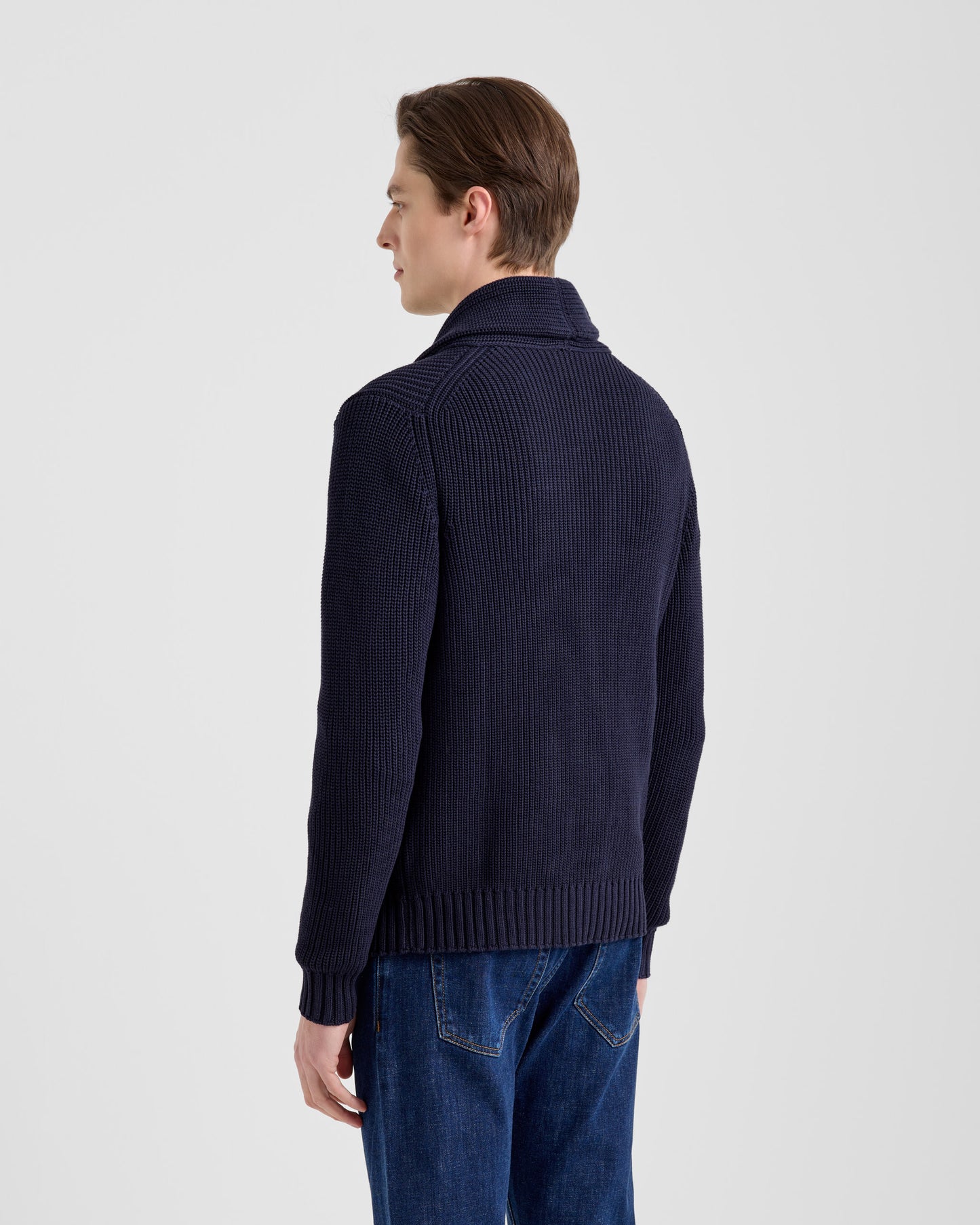 Cardigan sciallato materico |145128|