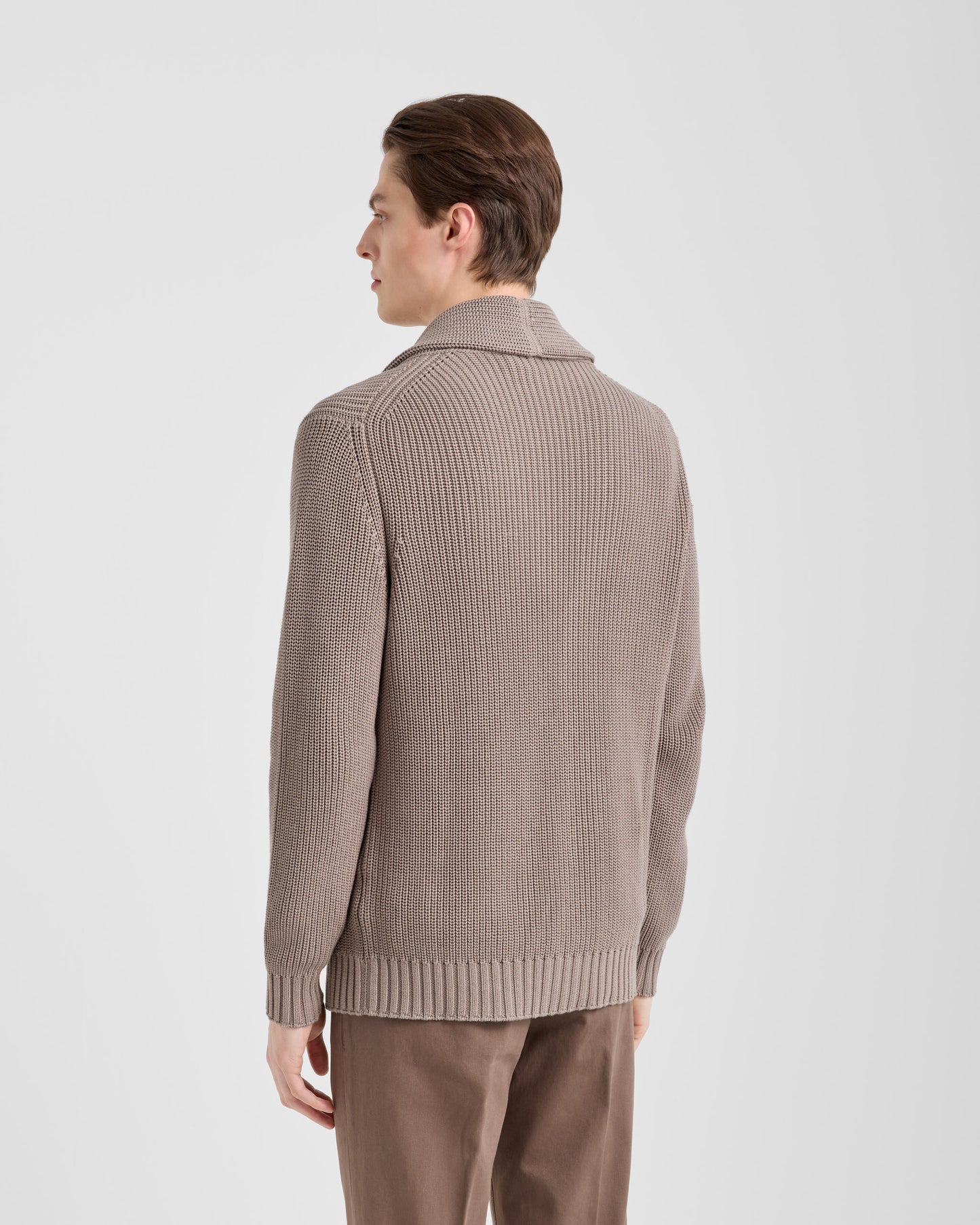 Textured shawl cardigan |145129|