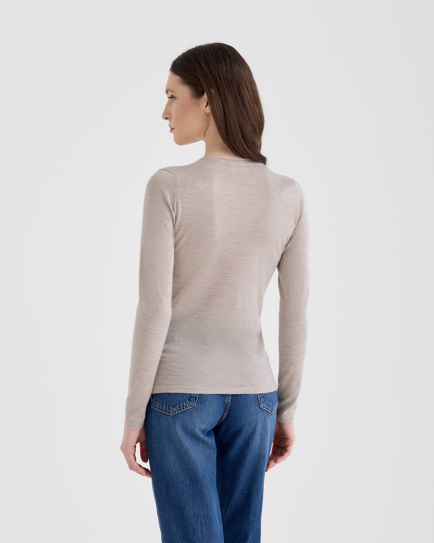V-neck sweater