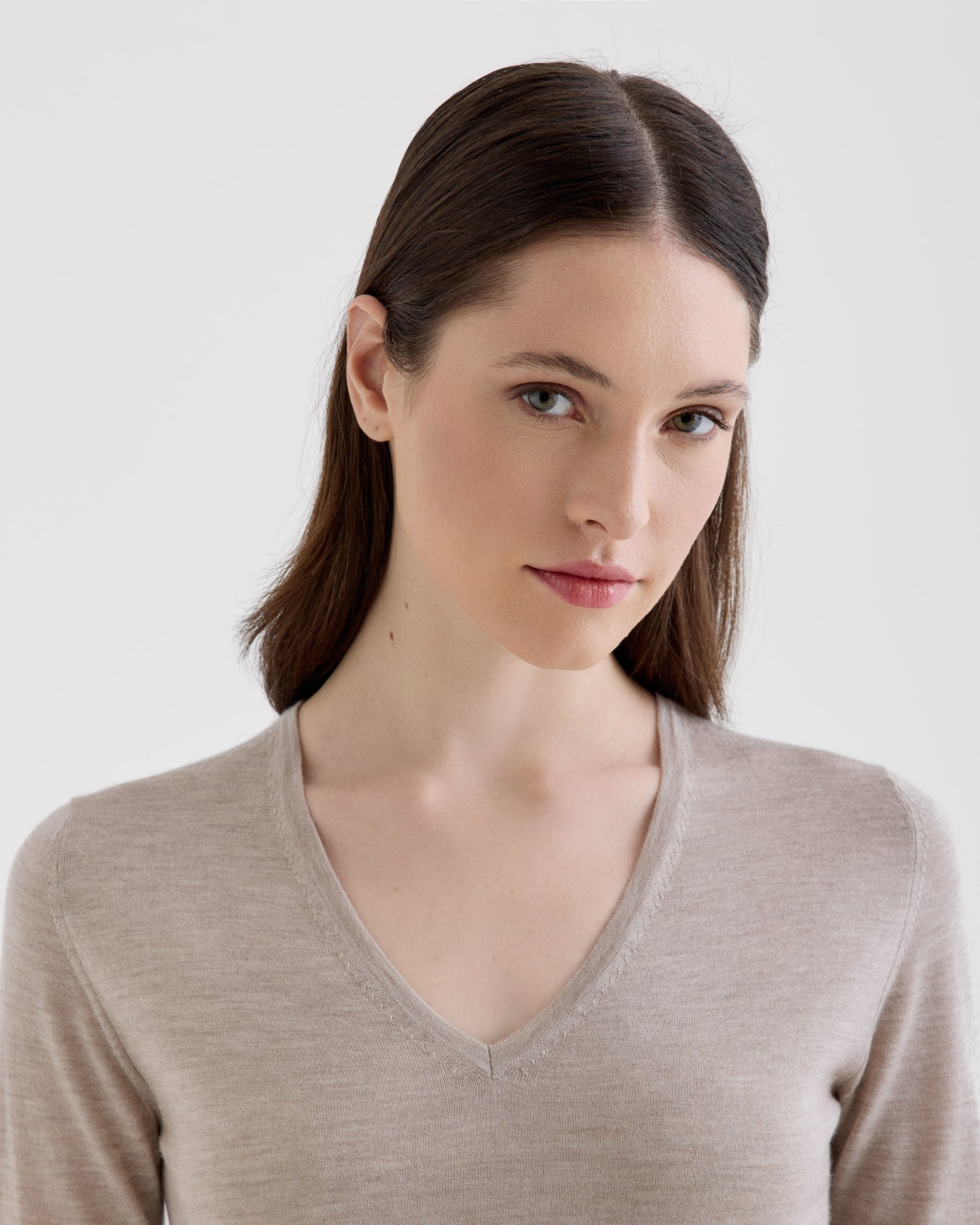V-neck sweater