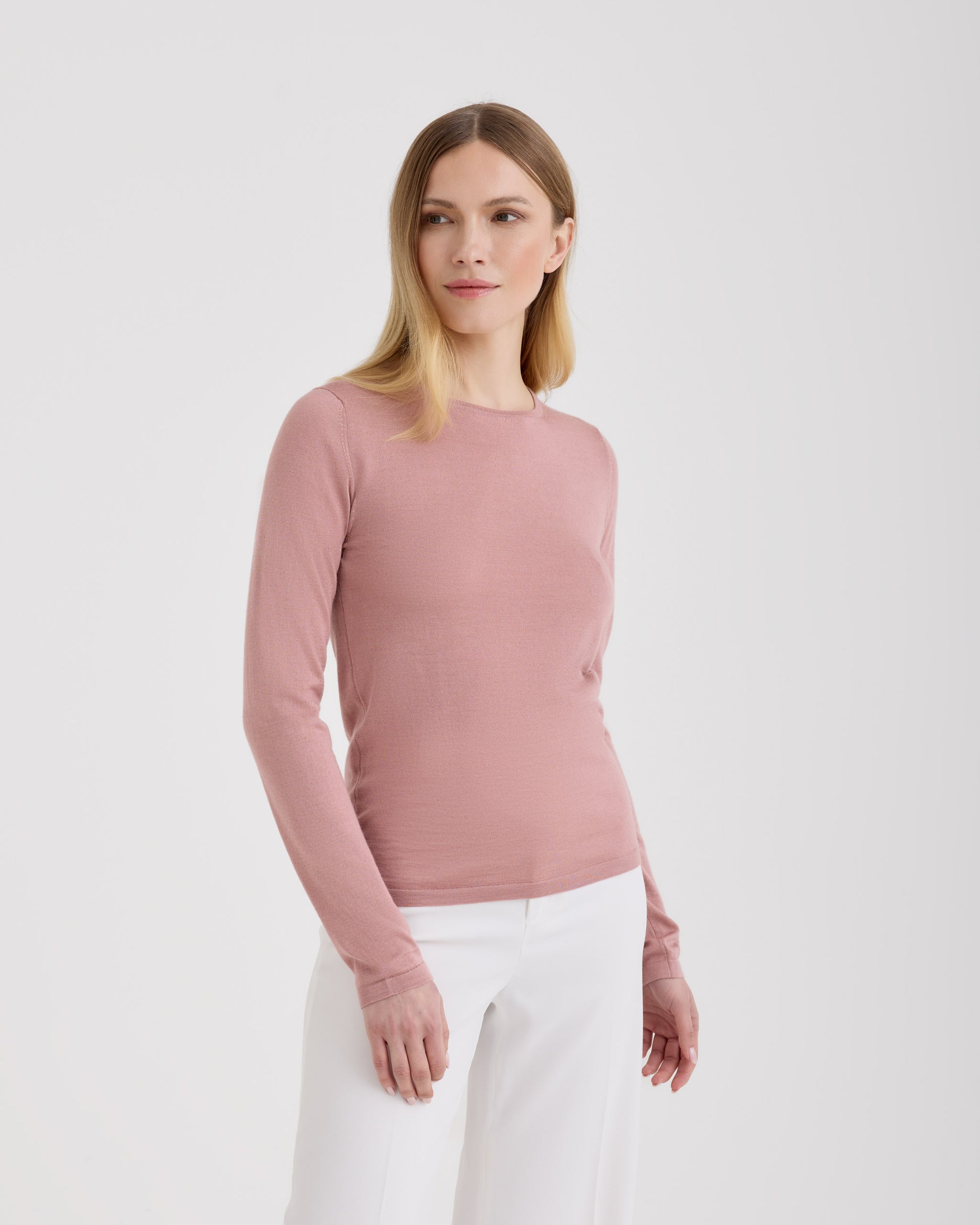 Girocollo slim Rosa baby | Filippo De Laurentiis