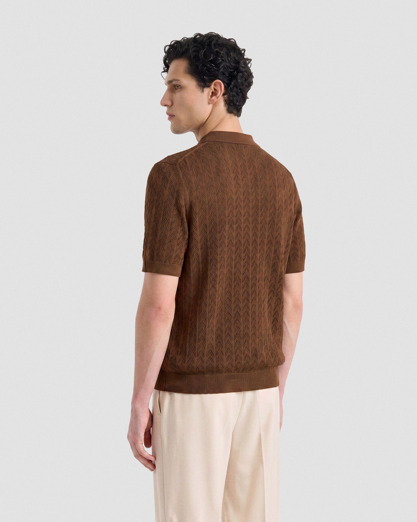 Girocollo crochet manica corta |553157|