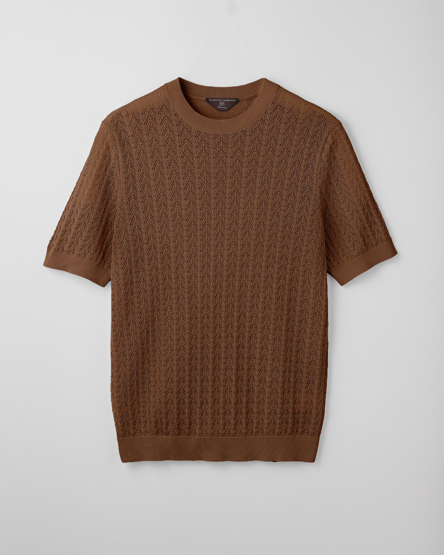 Girocollo crochet manica corta |553173|