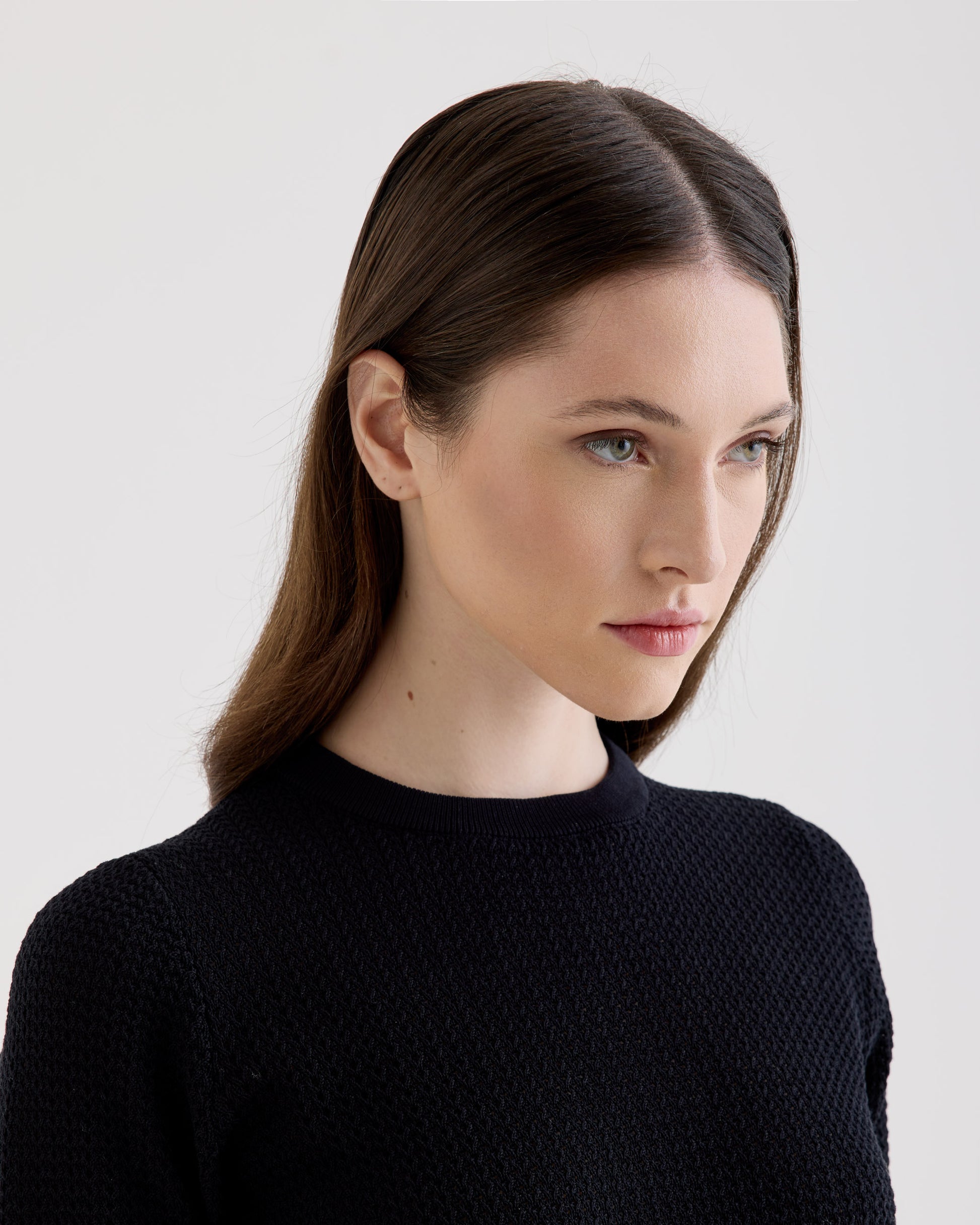 Crewneck BLACK | Filippo De Laurentiis