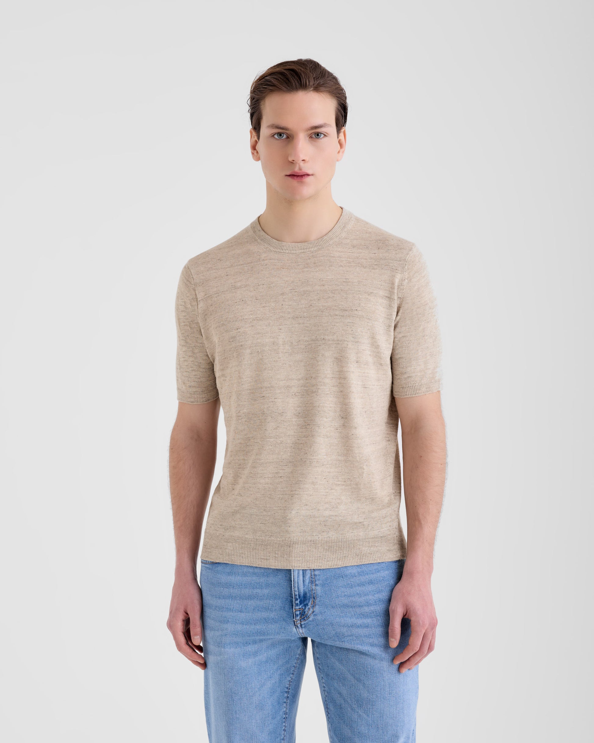 Crewneck BEIGE | Filippo De Laurentiis