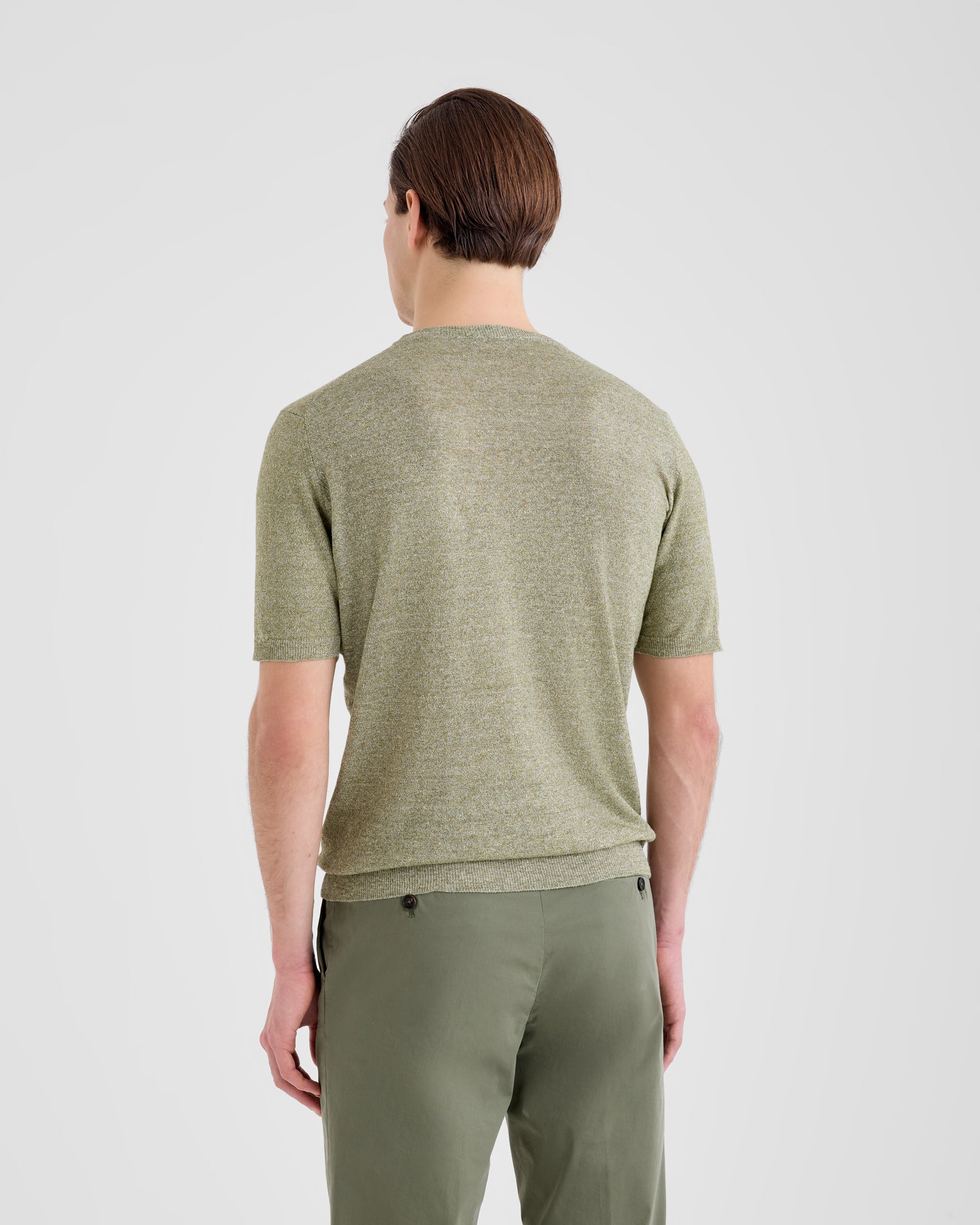 Crewneck OLIVE | Filippo De Laurentiis