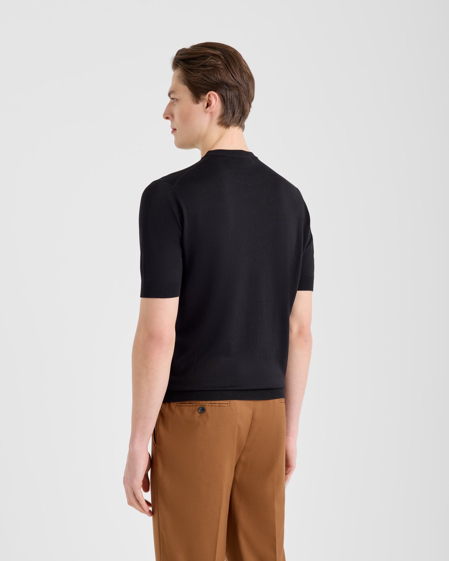 Extra-fine short sleeve crew neck |145172|