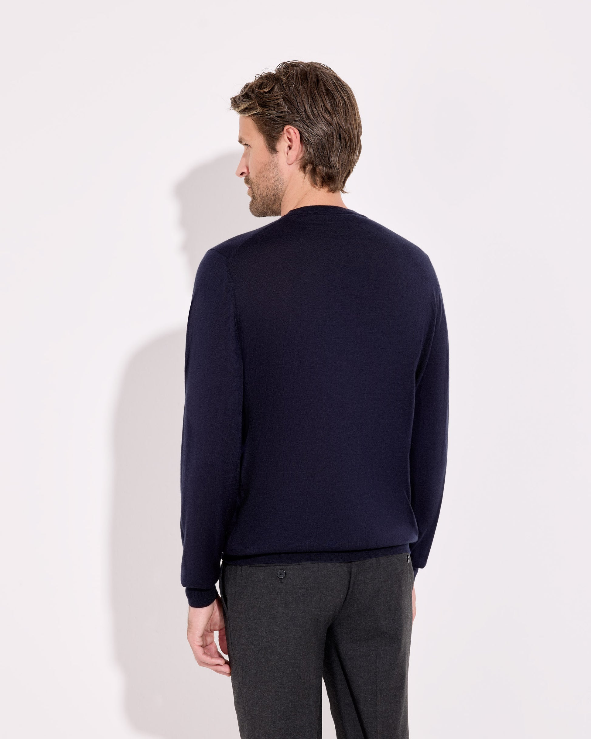 Girocollo Blu navy | Filippo De Laurentiis