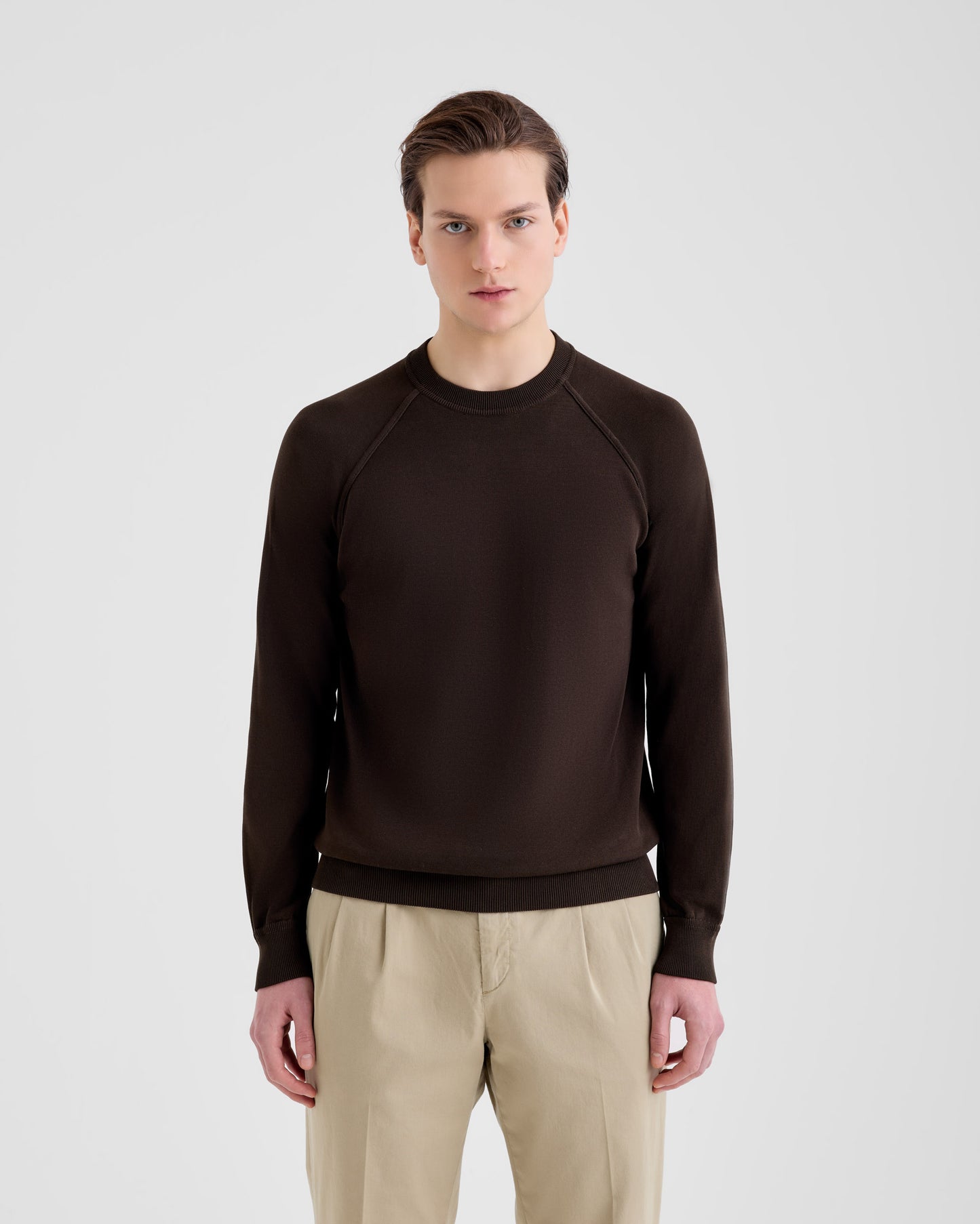Raglan sleeve crewneck |177157|
