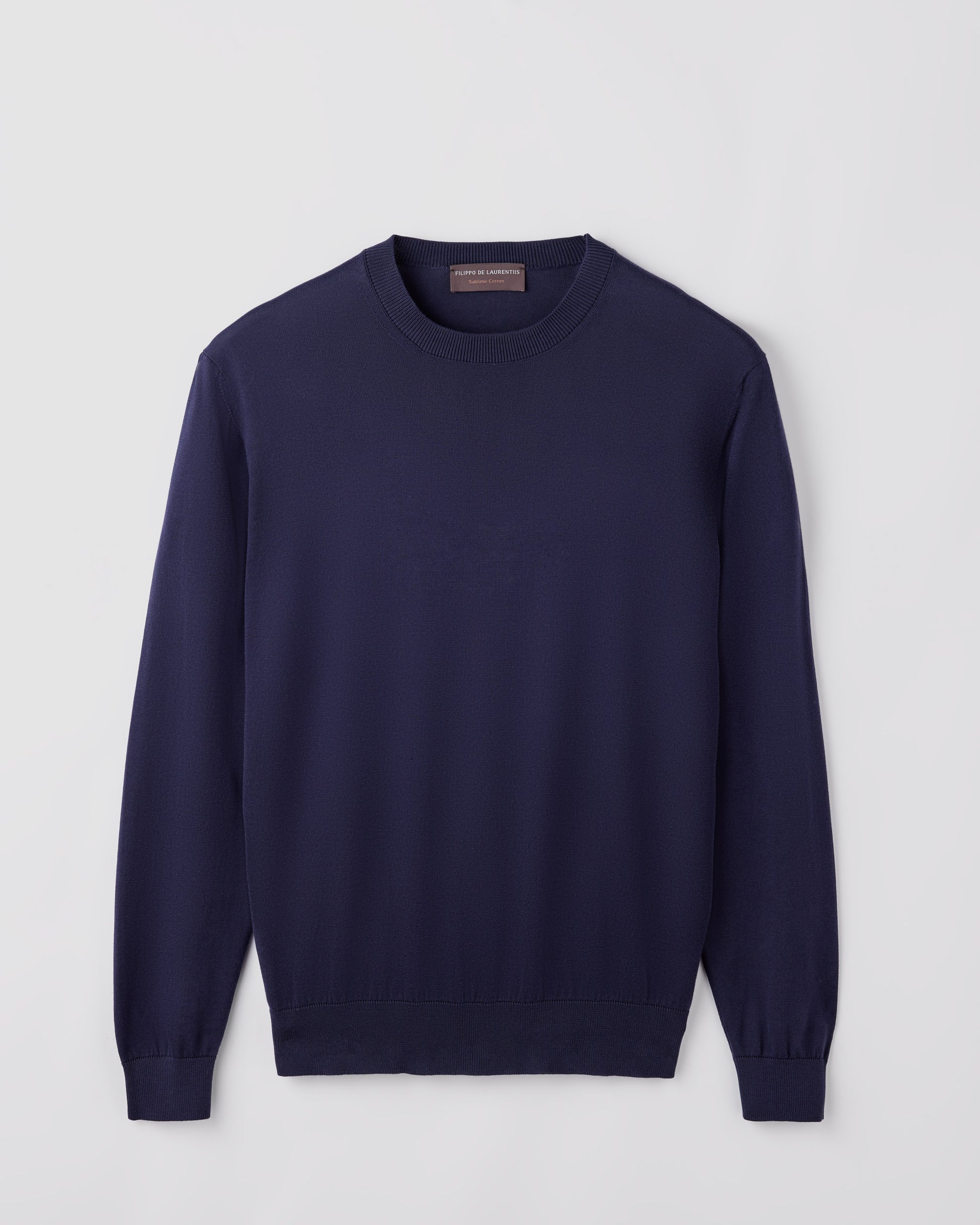 Girocollo Navy | Filippo De Laurentiis