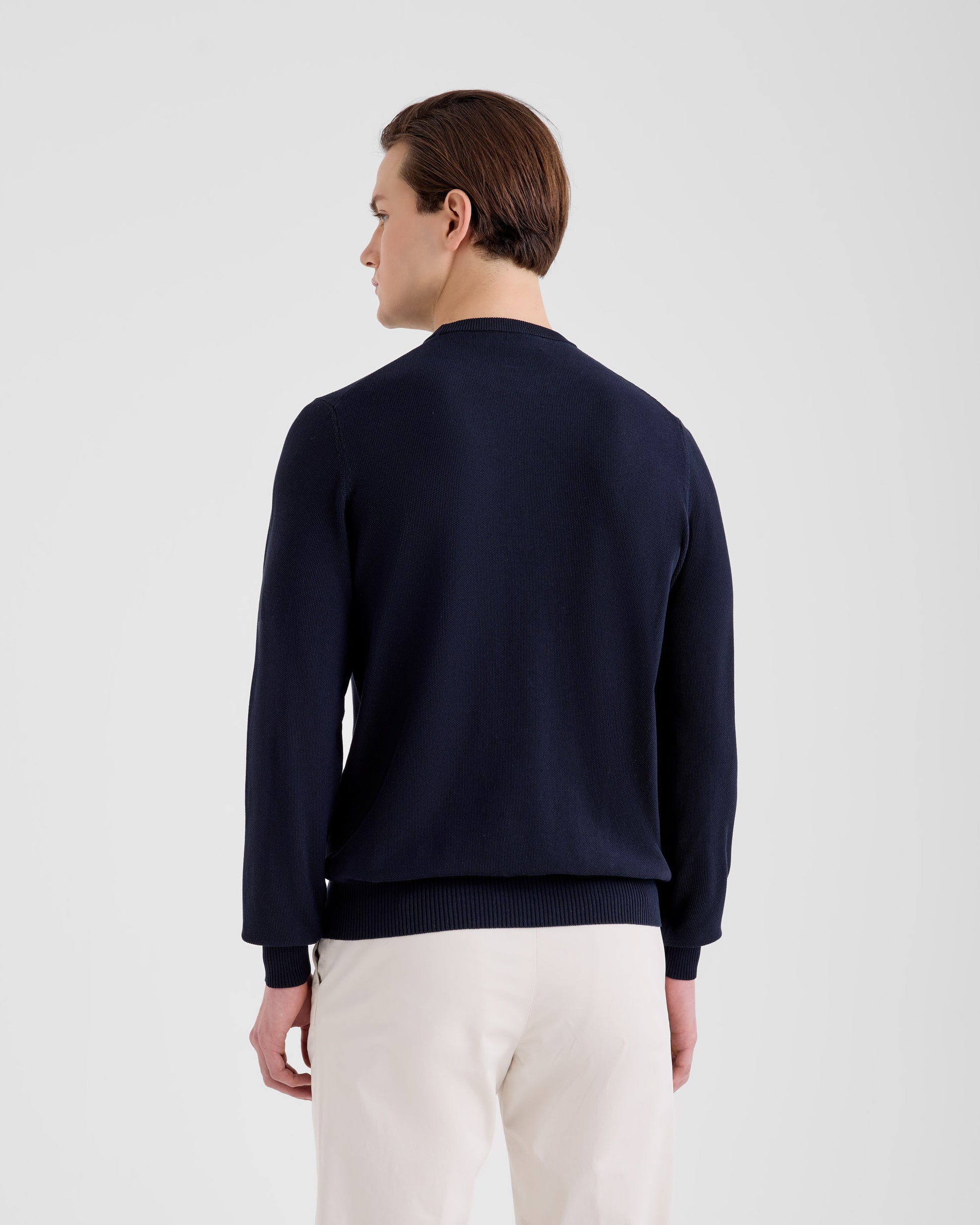 Girocollo Navy | Filippo De Laurentiis