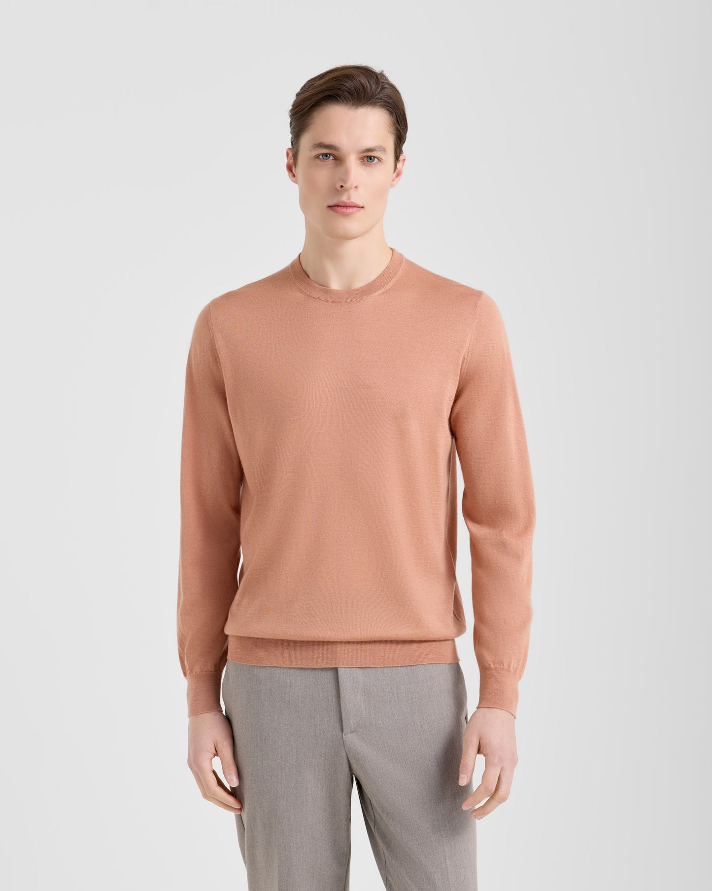 Silk touch crew neck sweater |145051|