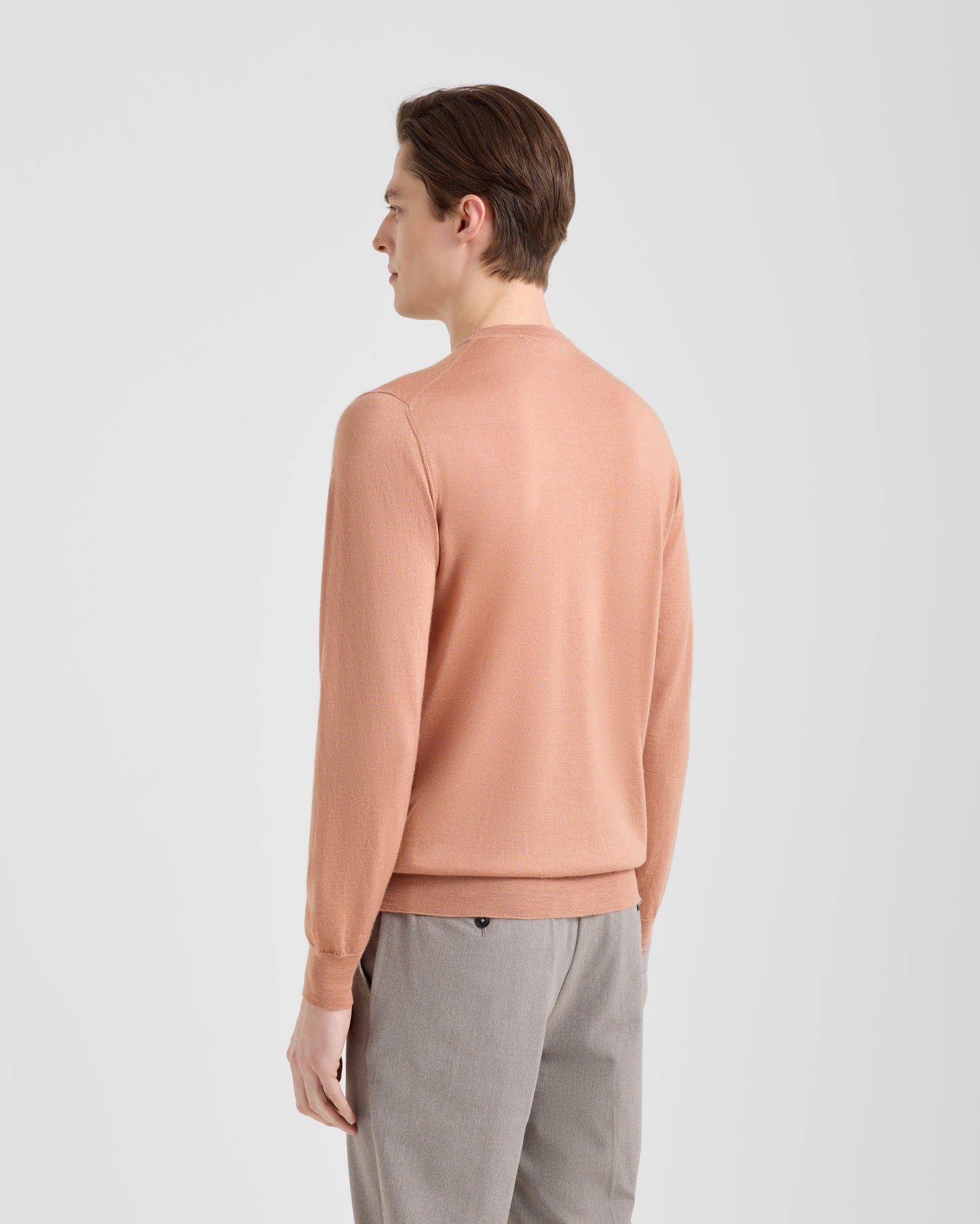 Silk touch crew neck sweater |145108|